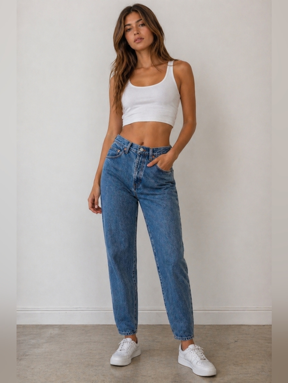 GAP 90s Vintage Reverse Fit Jeans Antiqued Blue NWT Size 6 XLong